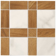 Мозаїка (30x30) INF250 Infinito2.0Intreccio Traditional Calacatta Glossy Mosaic - Infinito 2.0 з колекції Infinito 2.0 Valley Floor Infinito 2.0 — страница 3