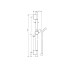 Душова штанга Unica S Pura 90 см зі шлангом 160 см Brushed Nickel (28631820)