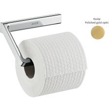 Держатель туалетной бумаги настенный настенный открытый Axor Universal 42846990 Polished Gold Optic