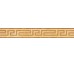Бордюр Fascia Greca Levigata Oro 5.7x39.4 Palace Gold Versace з колекції Palace Gold Versace