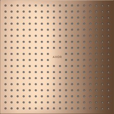Верхний душ Axor 300X300 1jet встраиваемый, Polished Red Gold (35317300)