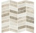 Мозаїка (40x37.5) WM1MS1R Wood Mood Bianco MS L R - Wood_Mood з колекції Wood_Mood Fioranese