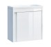 063050W SMALL Тумба 50 з умивальником, білий глянець (1 сорт)