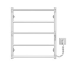 Рушникосушарка електрична Ladder П5 500х600 нержавіюча сталь (Білий, WD03, Праве підключення) Рушникосушарка електрична Ladder П5 500х600 нержавіюча сталь (Білий, WD03, Праве підключення)