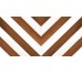 Декор Pincelado Marron 32x64 Chevron Bestile з колекції Chevron Bestile