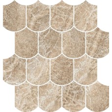 Мозаика GEMSTONE MOS WAV CM LUX R - 30.7x35 PF60013296 Gemstone из коллекции Gemstone Versace Ceramics — керамика модного дома с 1997 года