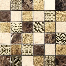 Мозаика (30x30) 69MU-DM Musa Damasco Marron - Musa из коллекции Musa Мозаика (30x30) 69MU-DM Musa Damasco Marron - Musa из коллекции Musa