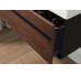 ESSENCE-C, Тумба підвісна, 80см, walnut+matt black (100236888)