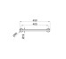 ROUND INOX, Рушникотримач 45 см, brushed steell (100282090)