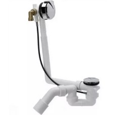 Сифон для ванны Multiplex Trio хромированный с системой налива в ванну (U90600361)