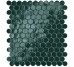 Мозаїка Glim Petrolio Round Mosaico Brillante - 29.5x32.5 fROM Glim з колекції Glim FAP
