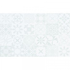 Плитка стінова Sansa White Pattern GLOSSY 25x40 код 1466 Церсаніт