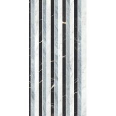 60*120 Majestic Decori Noblesse Bianco/Blu/Nero Rett 9 Mm 60*120 Majestic Decori Noblesse Bianco/Blu/Nero Rett 9 Mm