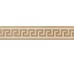 Декор (11.5x58.5) 2402040 Fas. Greca Beige Sab - Marble з колекції Marble Versace