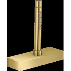 Душевой набор Axor Edge врезной на край ванны Polished Gold Optic (46470990)