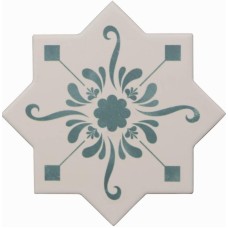 Декор Star Decoro Stencil Lagoon 13.25x13.25 Becolors из коллекции Becolors Декор Star Decoro Stencil Lagoon 13.25x13.25 Becolors из коллекции Becolors BECOLORS Керамическая плитка Cevica