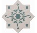 Декор Star Decoro Stencil Lagoon 13.25x13.25 Becolors Cevica з колекції Becolors Cevica