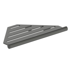 AddStoris S Полочка угловая 15.4х15.4x30.2 см, Brushed Black Chrome (41761340) AddStoris S Полочка угловая 15.4х15.4x30.2 см, Brushed Black Chrome (41761340)
