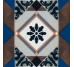 Бордюр (22.5x22.5) AD/ Cenefa Azul - Art Deco з колекції Art Deco Bestile