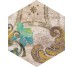 Декор 19.8x22.8 87308 Decor/esagona matt Cerdomus Opera з колекції Opera Cerdomus