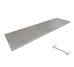 CRONOS GRIS Peldano Redondeado 970689 ступенька с закругленным капиносом 119.7x33x1.4 PZ724 (керамогранит)