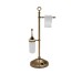 Стійка підлогова з йоржиком та паперотримачем Polished Satin Br. (SIG52 BS)
