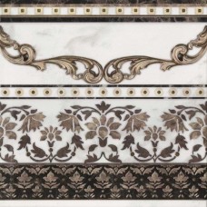 Бордюр Cenefa Rosette 41x41 Calacatta з колекції Calacatta Calacatta Керамическая плитка Undefasa