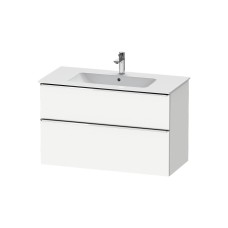 D-NEO Тумба під умивальник підвісна 101х62,5 см (DE4363010180000) White Matt, ручки хром D-NEO Тумба під умивальник підвісна 101х62,5 см (DE4363010180000) White Matt, ручки хром