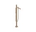 Смеситель Axor Uno для напольной ванны, ручка Zero, Brushed Red Gold 45416310