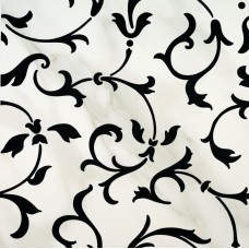 Декор (60x60) 00236 Calacatta Curl Black Lev/Ret - Marmi Reali з колекції Marmi Reali