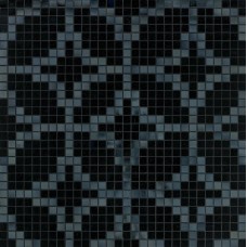 Мозаїка (32.2x32.2) Etoiles Nero - Decori 20 з колекції Decori 20 Decori 20