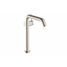 Змішувач Tecturis S 240 Fine CoolStart для умивальника з д/к Push-Open, Stainless Steel Optic (73373800) TECTURIS S
