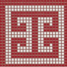 Мозаїка Key White Red 29.3x29.3 Decori Opus Romano з колекції Decori Opus Romano Мозаїка Key White Red 29.3x29.3 Decori Opus Romano з колекції Decori Opus Romano