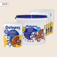 Двокомпонентна епоксидна затирка фуга для плитки і мозаїки ТМ "OCTOPUS", колір шампань 5 кг.