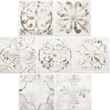 Декор (15x15) Cottage Off White Mix Dec. - Cottage з колекції Cottage Cottage Керамічна плитка Cevica