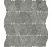 Мозаїка 31x34.5 J096 ARKIQUARTZ GRAPHITE TRIANGLE TESSERE Marca Corona Arkiquartz з колекції Arkiquartz Marca Corona
