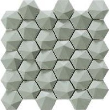Мозаїка (34x32.6) 3D Hex Aluminium - Nordik з колекції Nordik NORDIK Керамічна плитка Natucer — сторінка 2