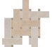 Декор (40x40) 62060 Remix Beige Ivory (comp 2 pz) - Verve злекції Verve Cerdomus