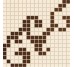 Мозаика (31.5X31.5) VENISE MOSAICO DAM. CREME/CHOCOLAT C31251 (1шт. из компл.2шт.) из коллекции Venise Emilceramica