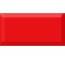 Плитка 7,5x15 Rojo Biselado Brillo-Monocolor з колекції Monocolor Absolut Keramika