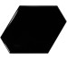 Плитка (10.8x12.4) 23833 Benzene black Eq-10S - Scale з колекції Scale Equipe