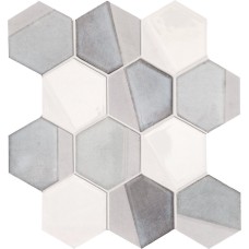 Мозаика (34.5x29.8) MEKG Mosaico Esagona Dek Grey Mosaico - Art из коллекции Art Мозаика (34.5x29.8) MEKG Mosaico Esagona Dek Grey Mosaico - Art из коллекции Art Art Керамическая плитка Supergres — страница 3