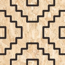 Декор Seriaki R Natural Negro 59.3x59.3 Strand з колекції Strand