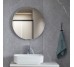 Зеркало круглое White (белое) 60*60 см ( А0047429 ) Insana