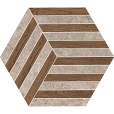 Мозаїка Lst Nest Taupe Brown - 35x40 LST559N Landstone з колекції Landstone