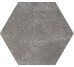 Плитка 17,5*20 Hexatile Cement Black 22094