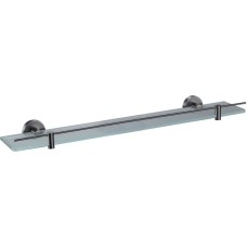 25068 GLORIA GUN METAL Поличка скляна, склон (1 сорт) 25068 GLORIA GUN METAL Поличка скляна, склон (1 сорт)