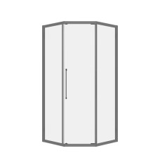 Душова кабіна Kiota 90x90x190 без піддона ( А0062618 )