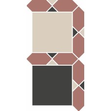 Декор F-2 Sheet 19.6x39.3 Florence Top Cer з колекції Florence Florence Керамическая плитка TopCer
