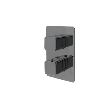LOUNGE, Зовнішня част. термостатичного змішувача smart box, titanium (100181019) LOUNGE, Зовнішня част. термостатичного змішувача smart box, titanium (100181019)